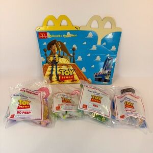 90s McDonalds Complete Set Disney Toy Story Happy Meal Toys | 1996 Asian Market